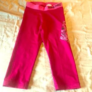 Nike pro workout pants. Never worn.